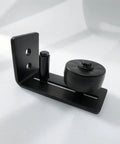 Heavy Duty Sliding Barn Door Floor Guide For Closets And Room Dividers Rock Solid Steel Runner Matte Black Finish