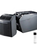 6200 BTU Portable Air Conditioner With Remote For Indoor Outdoor Camping Instant Chill Setup, compact design and integrated controls.