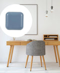 16 Pack Chair Glides And Furniture Sliders For Hardwood And Linoleum Floors, PTFE And Iron Material close-up, against a desk