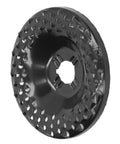 Rock Solid Spike Grinding Disc Multi Hole Shaping Wheel For Angle Grinder, 65Mn steel, ideal for rapid wood carving and rough surfacing.