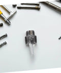 Ifundom 3-Piece Electric Drill Pipe Threader Tool Set For Plastic Water Pipe And Steel Construction with cutting die among tools.