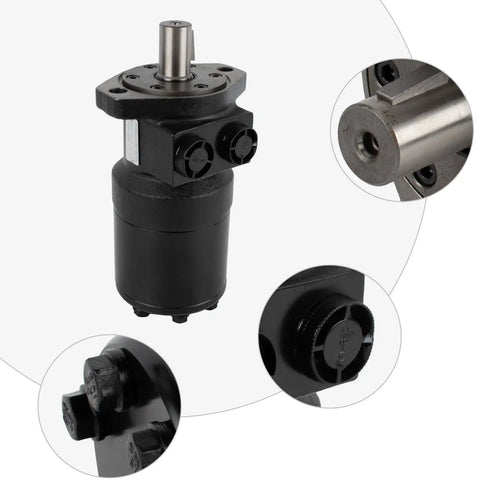 Hydraulic Gerotor Motor Replacement For Eaton CharLynn H Series Compatible With OEM 101-1040-009 1011040009 1011040 101-1040 Built To Last For Heavy Duty Hydraulic Systems