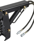 18 Inch Hydraulic Excavator Thumb With Adjustable Length And Angle, Beefy Heavy Duty Steel Wood Grabber Attachment, Welded