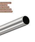 Industrial Grade 304 Stainless Steel Capillary Tubing 16mm Outer Diameter 0.5mm Wall Thickness 400mm Length Built For Machinery And Industrial Systems Beefy Heavy Duty Tubing, seamless tube close-up