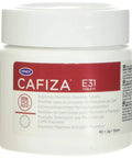 Espresso Machine Cleaner and Descaler Tablets, 60 Count, Deep Clean Group Heads and Lines jar packaging front view