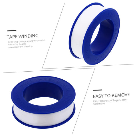 30 Pieces PTFE Thread Seal Tape DIY Leak Repair High Density Plumbing Fittings Faucets And Garden Hose Connections Safe And Non Flammable Long Lasting