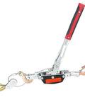 5 Ton Come Along Winch Heavy Duty Dual Gear Power Puller With 3 Hook Steel Cable For Towing Lifting Moving Boats Tightening Fences And Trees