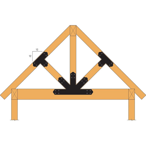 Outdoor Accents APGP1212 Gable Plate Bundle With Fasteners Two Decorative Gable Plates Forty Screws And Forty Washers Included For Solid Easy Exterior Mounts