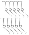 10pcs Super Durable Torsion Springs For Steam Iron Repair Kit Made Of Premium Stainless Steel That Stand Up To Heavy Use And High Heat With Universal Fit For Most Models To Get Your Device Back Up And Running Smooth As Silk, stainless steel springs