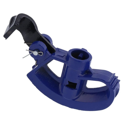 Heavy Duty Fan Shaped Pipe Bender For Pvc And Galvanized Steel Manual Tube Bending Tool with blue nodular cast iron construction.