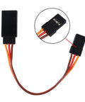3 Pin Servo Extension Cable Cord Female To Male Lead Wire Connector For JR Futaba RC Cars Planes And Helicopters 10cm Long