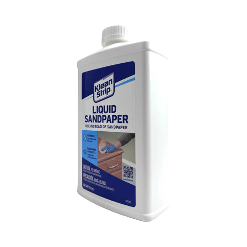 Easy Liquid Sander Deglosser Quart For Wood And Metal Prep Removes Paint And Gloss To Create A Smooth Prep Ready Surface