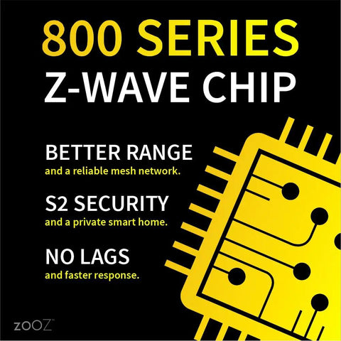 Z Wave Long Range Double Switch For Fan And Light With Two Independent Loads No Speed Control Hub Required Works With Home Assistant Hubitat Wink SmartThings Z Box Hub White Remote Control Ready