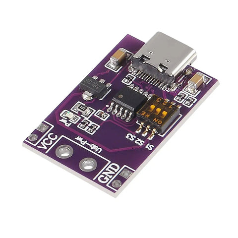 Close-up of Two Pack Type C PD Fast Charge Detector Kit QC AFC PD2.0 PD3.0 to DC Output Change Board for USB PD Notebooks