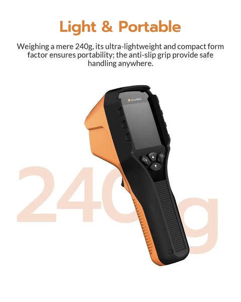 Side view of Ultra Light Thermal Imaging Camera With Thermometer Mode For HVAC And Electrical Inspections Real Time Live Tracking