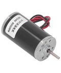 24V Adjustable Speed Permanent Magnet DC Motor With CW CCW Rotation Low Noise Stable Output All Metal Construction for DIY Projects