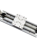 Robust Linear Motion Stage Leveraging 1610 Ball Screw And SBR16 Guide Rail For Smooth As Butter CNC Routing And Reliable DIY Automation Upgrades Built For Knockout Accuracy, top view.