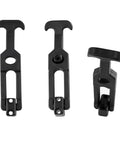 Two Pack Rubber Flexible T Handle Draw Latches With Mounting Screws for Tool Box Boat Cooler Golf Cart and Equipment