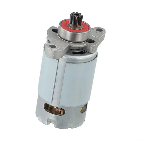 Heavy Duty 21V Reciprocating Saw Motor Replacement Featuring Eight Tooth Gear Drive And Solid Copper Windings showing motor design and gear.