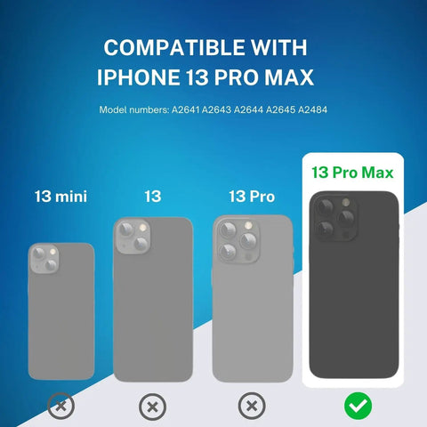 Product image showing compatibility of Iphone 13 Pro Max Six Point Seven Inch Proximity Sensor Ear Speaker Flex Cable With Microphone Replacement Kit