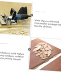 Pro Grade Wood Biscuit Joiner Kit 100 Pcs Beech Wood Biscuits for woodworking and furniture assembly