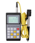 Heavy Duty Portable Digital Brinell Hardness Tester For Metal And Alloy Analysis Featuring Rock Solid Stainless Steel Build Big Time Precision Sunlight Ready LCD Screen Smooth Operator Crank Handle Top Shelf Hardware Tool - Leeb hardness tester with LCD display and probe.