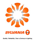 Sylvania orange light bulb circle logo with "Quality | Reliability" text below