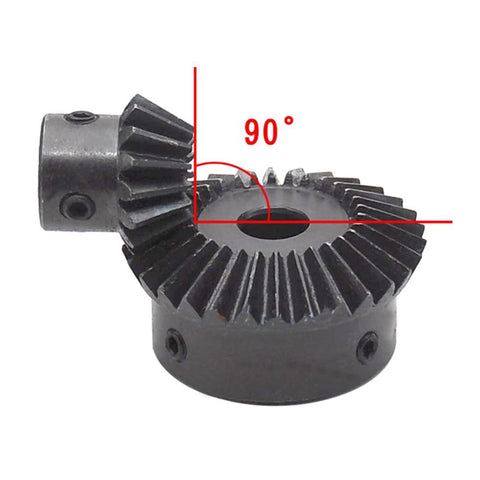 Bevel Gear 1.5 Module With 1 To 2 Ratio And 40 Teeth Great For DIY Projects 15 To 30 And 20 To 40 Tooth Options Steel Inner Hole 8 To 15 mm High Precision Mechanical Transmission Gear For Smooth Quiet Power Transfer