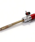 Beefed Up Heavy Duty Pneumatic Grease Gun Dispenser For Auto Repair And Industrial Lubrication with red and silver body
