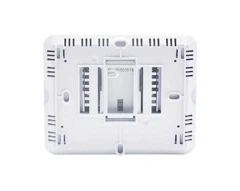 Back view of Pro Series 7 Day WiFi Programmable Thermostat With Touchscreen 4 Heat 2 Cool Multi Stage Climate Control.