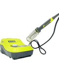 18-Volt ONE+ Hybrid Soldering Station Tool Only P3100 with iron holder, battery or cord powered, heats up to 900°F, precise control