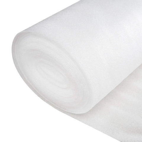Top Shelf 2mm Foam Flooring Underlayment In Clean White Covers One Thousand Square Feet Packs Ten Rugged Rolls Tailored For Wood Floors Delivers Rock Solid Cushioning Less Noise And Hassle Free Laminate Or Hardwood Install That Definitely Slays, rolled foam underlayment detail.