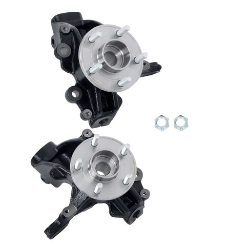 Front Left And Front Right Wheel Hub Bearing Steering Knuckle Assembly Replacement For Focus 2012 2013 2014 2015 2016 2017 2018