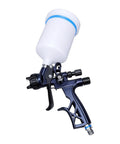 Heavy Duty HVLP Paint Sprayer Kit With 1.7 Mm Tip And 600 Ml Reusable Cup for precision painting, featuring adjustable settings and a 600ml cup.