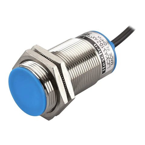 M30 Capacitive Proximity Sensor Shield Type LJC30A3 10 Z AX 1 To 10 Mm Detect Range 10 To 30 V DC 200 mA Output NPN NC, shown in side view