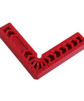 Four Inch 90 Degree Angle Finder Square With Easy To Read Double Sided Scale for precise marking and alignment in projects.