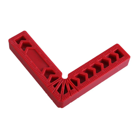 Four Inch 90 Degree Angle Finder Square With Easy To Read Double Sided Scale for precise marking and alignment in projects.