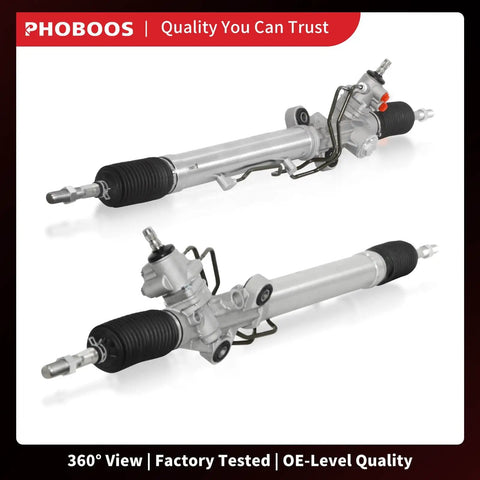 Hydraulic Power Steering Rack And Pinion Assembly For Toyota Land Cruiser 1998 To 2002 And Lexus LX470 1998 To 2002 V8 4.7L New Unit Leak Resistant Direct Fit Left Hand Drive Only Ref 26 2603 97 2603