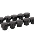 7 Star Soft Knob Holder With Brass Core For Machine Tools, Easy Grip Knob Holder For 6mm Thread, Pro Grade Workshop Gear Pack Of 10, Durable Smooth Surface, Ergonomic And Practical, black 10-piece set