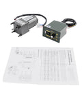 6W 110V AC Gear Motor With 1 To 10 Gear Reduction And Reversing Function, Speed Governor with manual and wiring visible