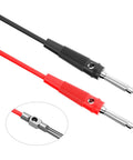 High Current 4mm Banana Plugs Stackable 32A Screw Type Solderless Connectors Copper With PVC Insulation For DIYers And Lab Nerds