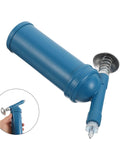 Mini Grease Gun 80cc With Locking Nozzle Manual Lubrication Tool For Excavators Cars And Industrial Equipment, blue, electroplated