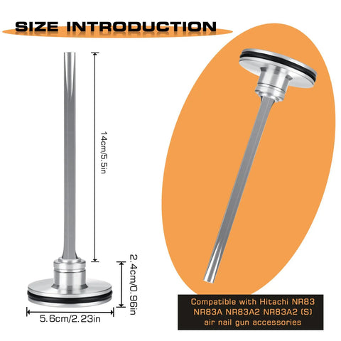 Three Pack Piston Driver Replacement Kit For NR83A NR83A2 Framing Nailer 877 323 885 915 SP 877 323 SP 885 915 Aftermarket Piston Drivers For Framing Nail Guns