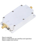 Professional Grade Programmable Signal Conditioner Featuring A No Sweat Setup Aluminum Alloy Housing And Rock Solid Performance Tuned For Pros Seeking Sweet Stable Transmission 820 To 970 Mhz in silver aluminum housing.