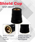 PC0032 Shield Cup made of copper for CB70 Plasma Electrode Tip Kit For Eastwood Versa Cut 60 Amp Torch PKG38