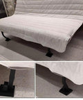Bed Stoppers And Furniture Cups Set Four Pack 3 Inch By 3 Inch Heavy Duty Premium Silicone Caster Cups To Guard Floors From Scratches Floor Saver For Most Furniture Wheels On Beds Sofas And Chairs installed under a folding bed.