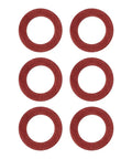 Outboard Lower Unit Oil Drain Gasket Set For Yamaha 4 Stroke Engines Replacement 13mm OD 8mm ID 1.8mm Thick 6 Pack