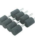 25Mm Cylindrical Grinding Stone Set With 1/4 Inch Shank For Rotary Tools And Drills Pro Grade Aluminum Oxide Mounted Grinding Bits Pack Of 8 for metal wood jewelry
