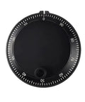 80mm Generator Handwheel With Rotary Encoder 5V Black And White showing precision markings on black dial for machine tool division
