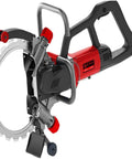 Heavy Duty Electric Brushless Diamond Ring Saw With Built In Water Pump for masonry cutting, featuring circular blade and sturdy handle.